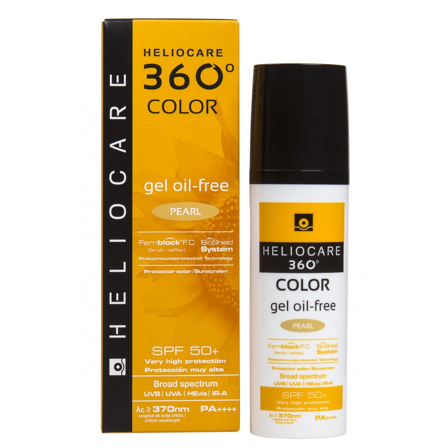Cantabria Heliocare 360 Color Gel Oil-Free Sunscreen SPF 50+ Pearl10