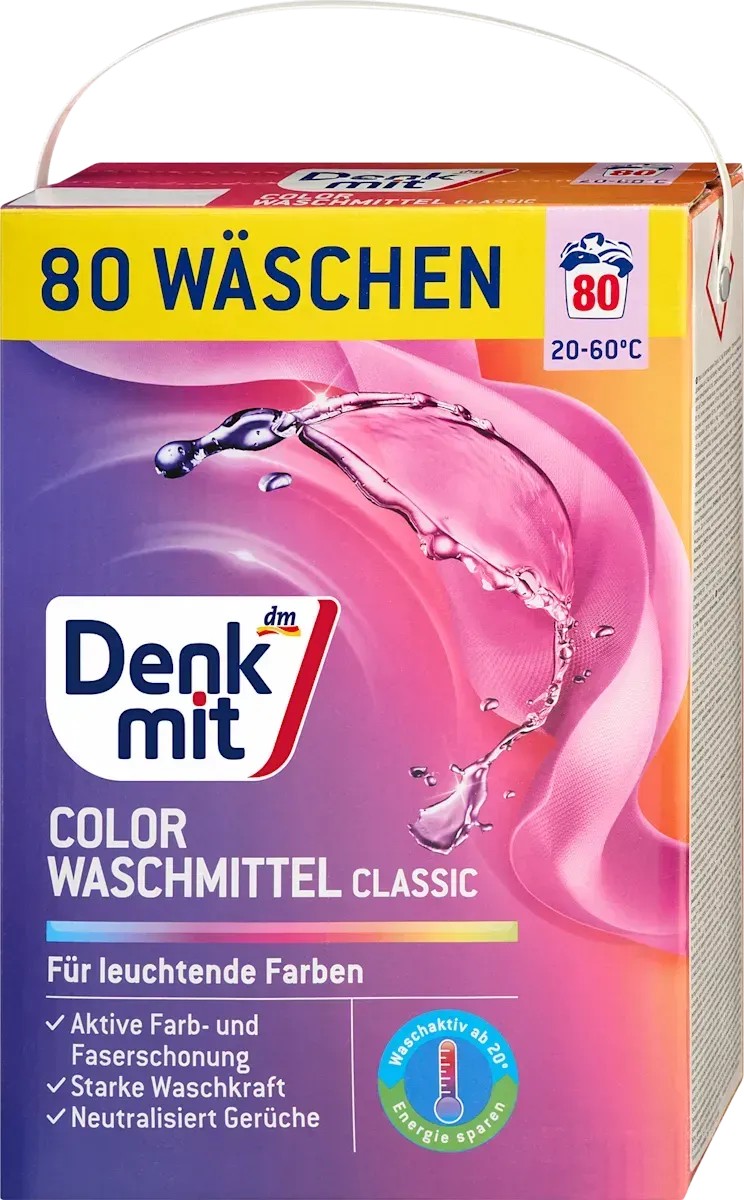 Пральний порошок Denkmit Colorwaschmittel Classic 5.2 кг00