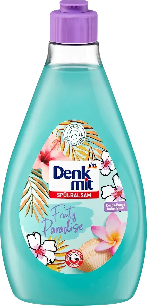 Рідина для миття посуду Denkmit Fruity Paradise, 500 мл00