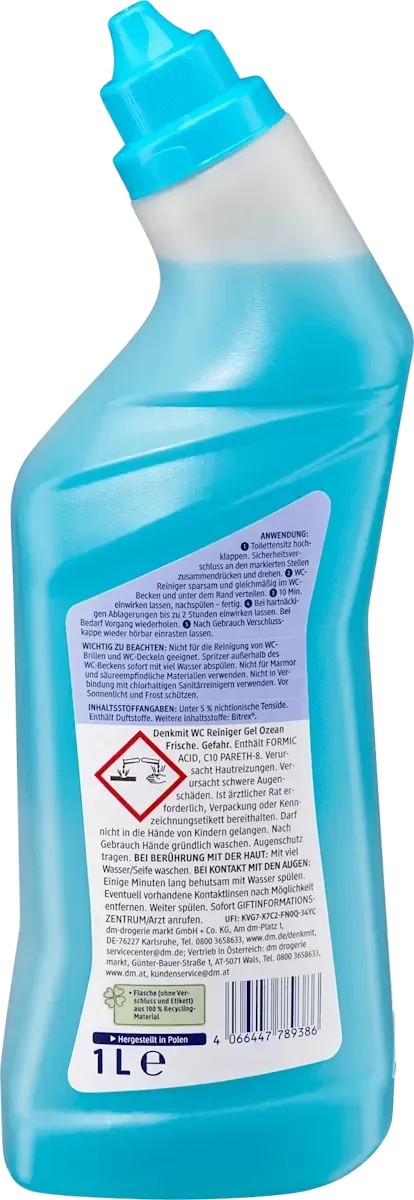 Чистящее средство для туалета Denkmit Ocean Fresh, 1 л11
