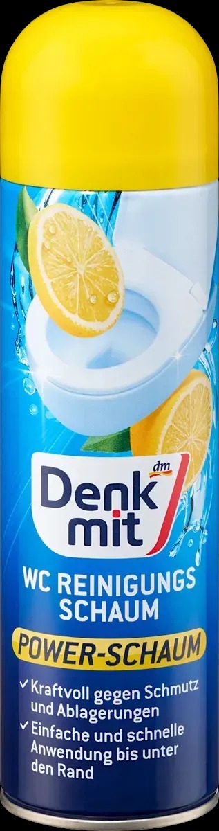 Піна-очисник для унітазу Denkmit WC-Reinigungsschaum Zitrone, 500 мл00