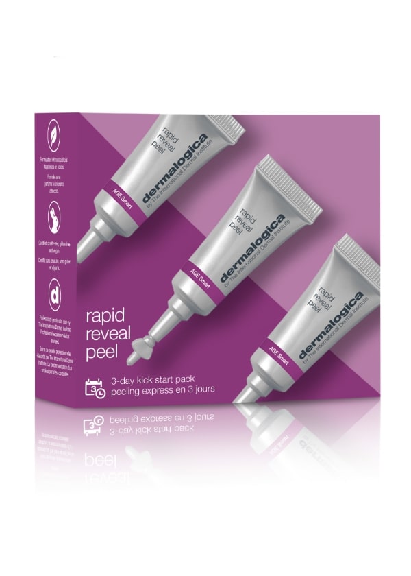Dermalogica rapid reveal peel kick-start set 3 тюбика x 3 мл11