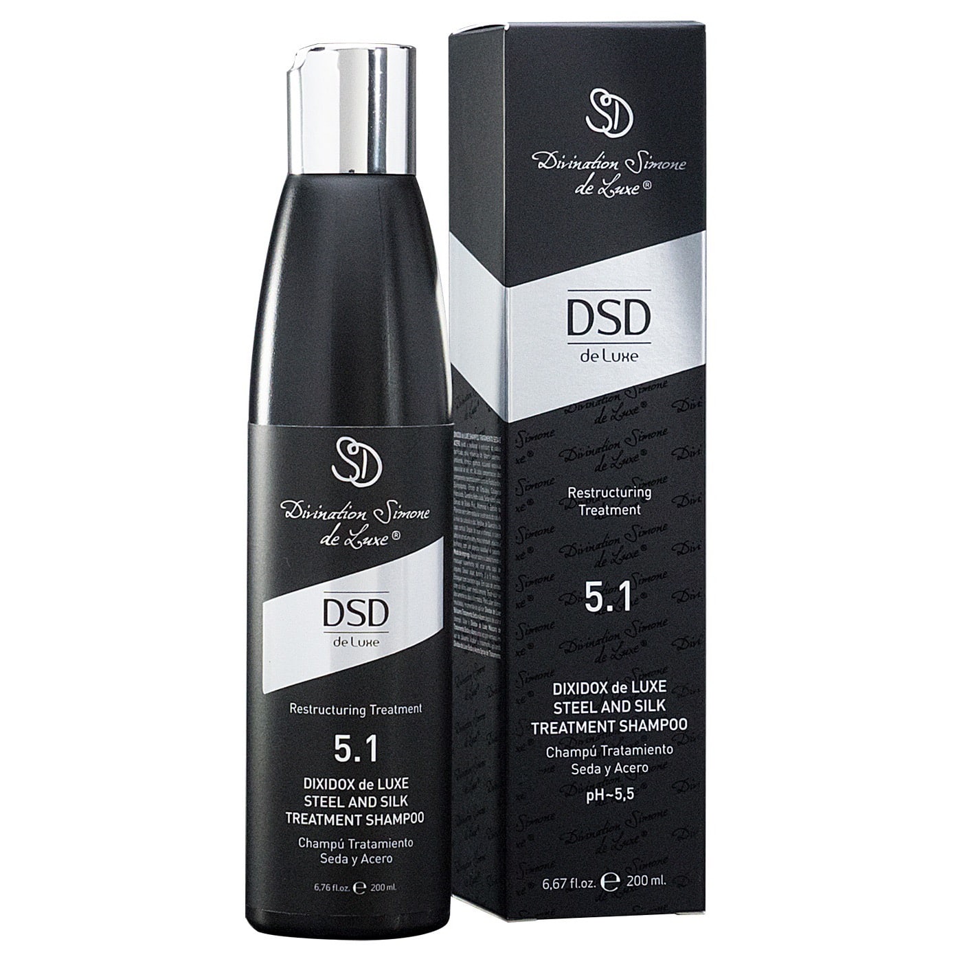DSD DE LUXE DIXIDOX STEEL AND SILK TREATMENT SHAMPOO 5.110