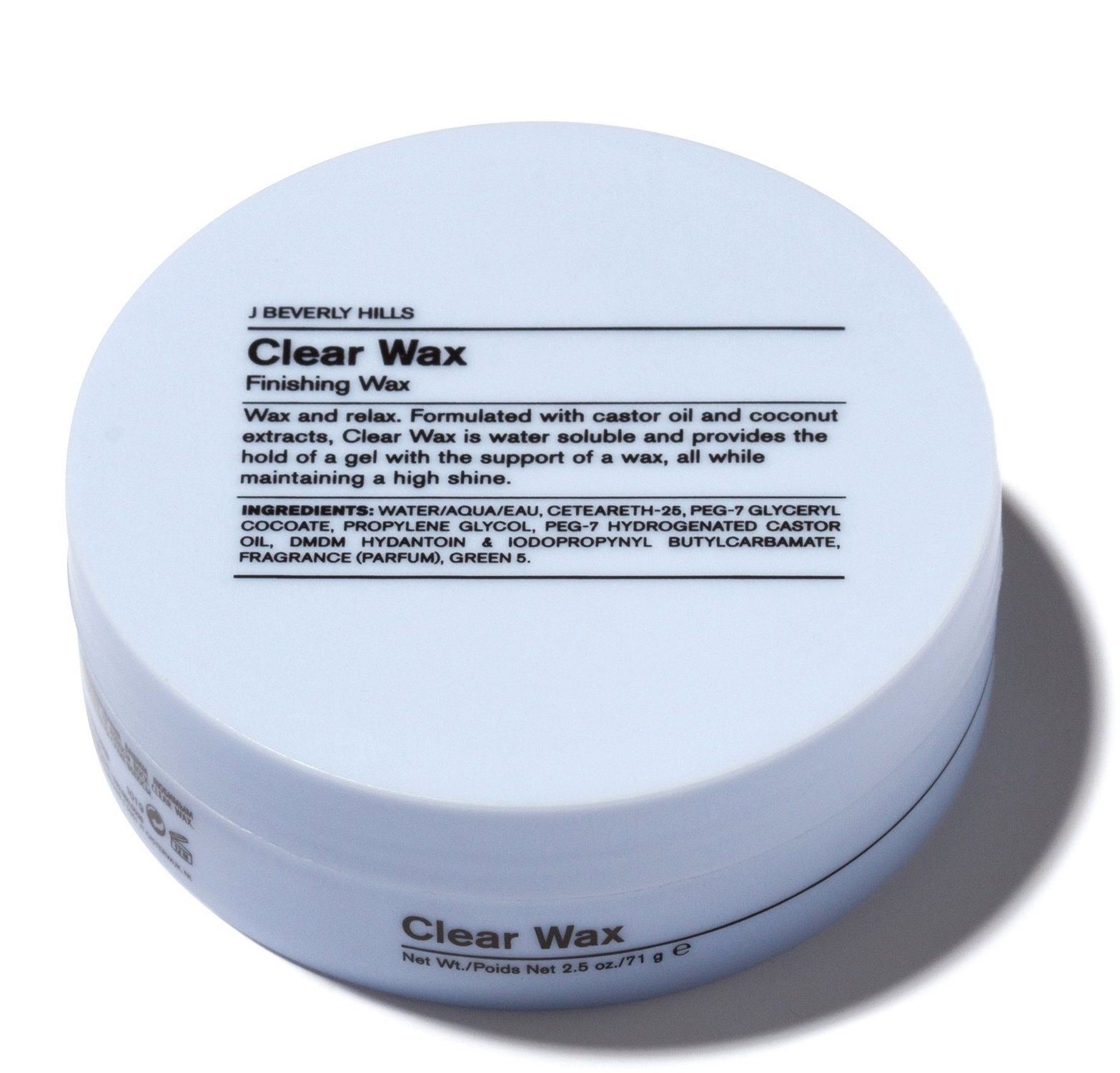 J Beverly Hills Blue Style & Finish Clear Wax Finishing Wax10