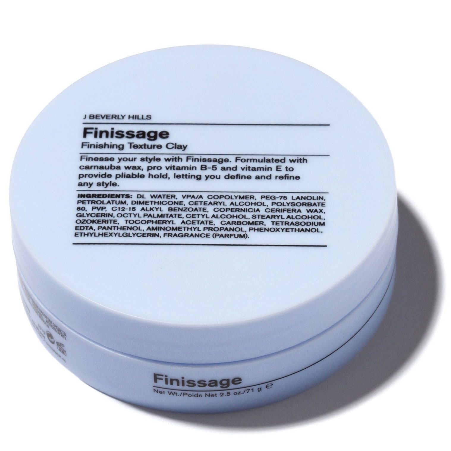 J Beverly Hills Blue Style & Finish Finissage Finishing Texture Clay10