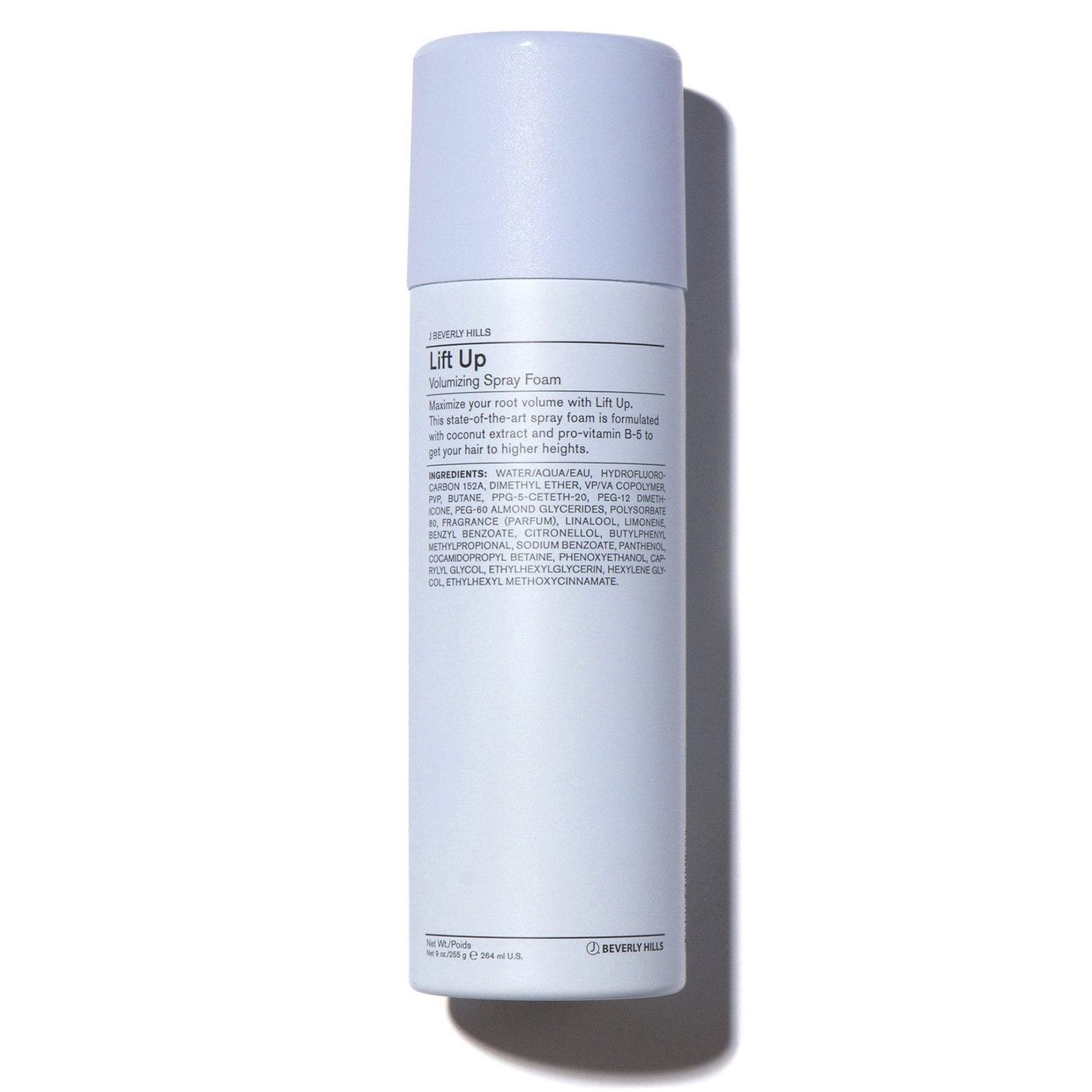 J Beverly Hills Blue Style & Finish Lift Up Volumizing Spray Foam10