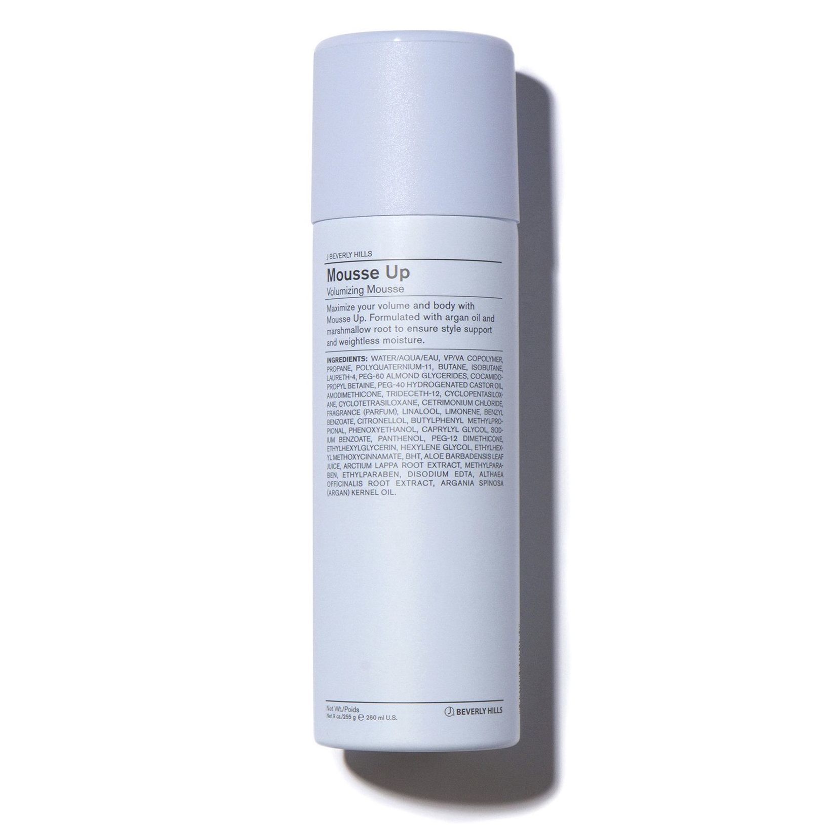 J Beverly Hills Blue Style & Finish Mousse Up Volumizing Mousse10