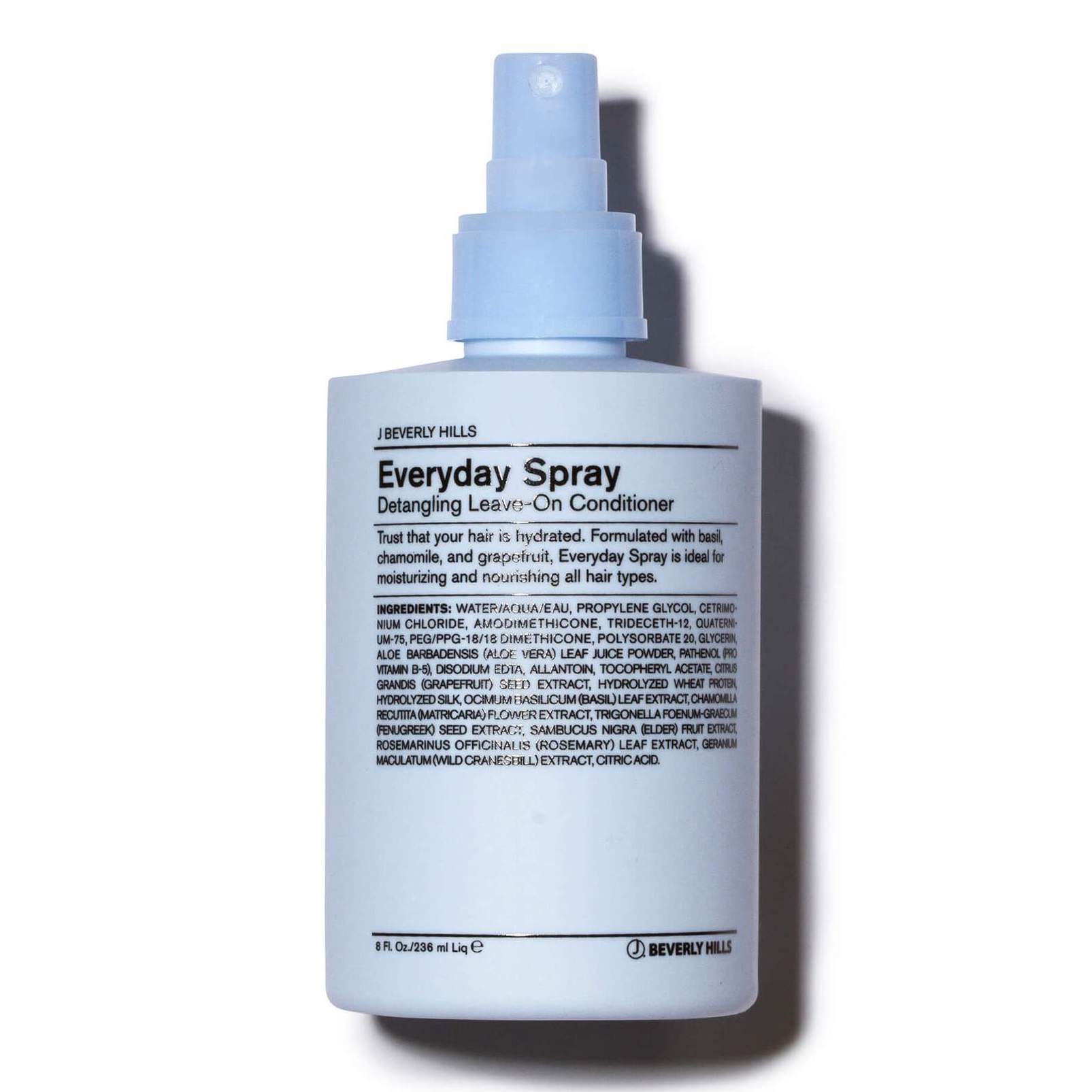 J Beverly Hills Style & Finish Everyday Spray Detangling Leave-on Conditioner10
