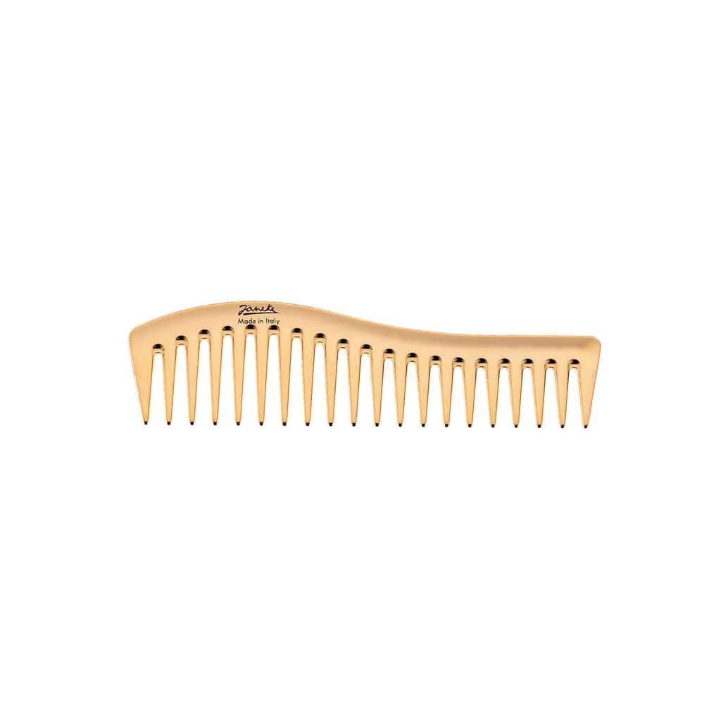 Janeke Silver Wavy Comb10