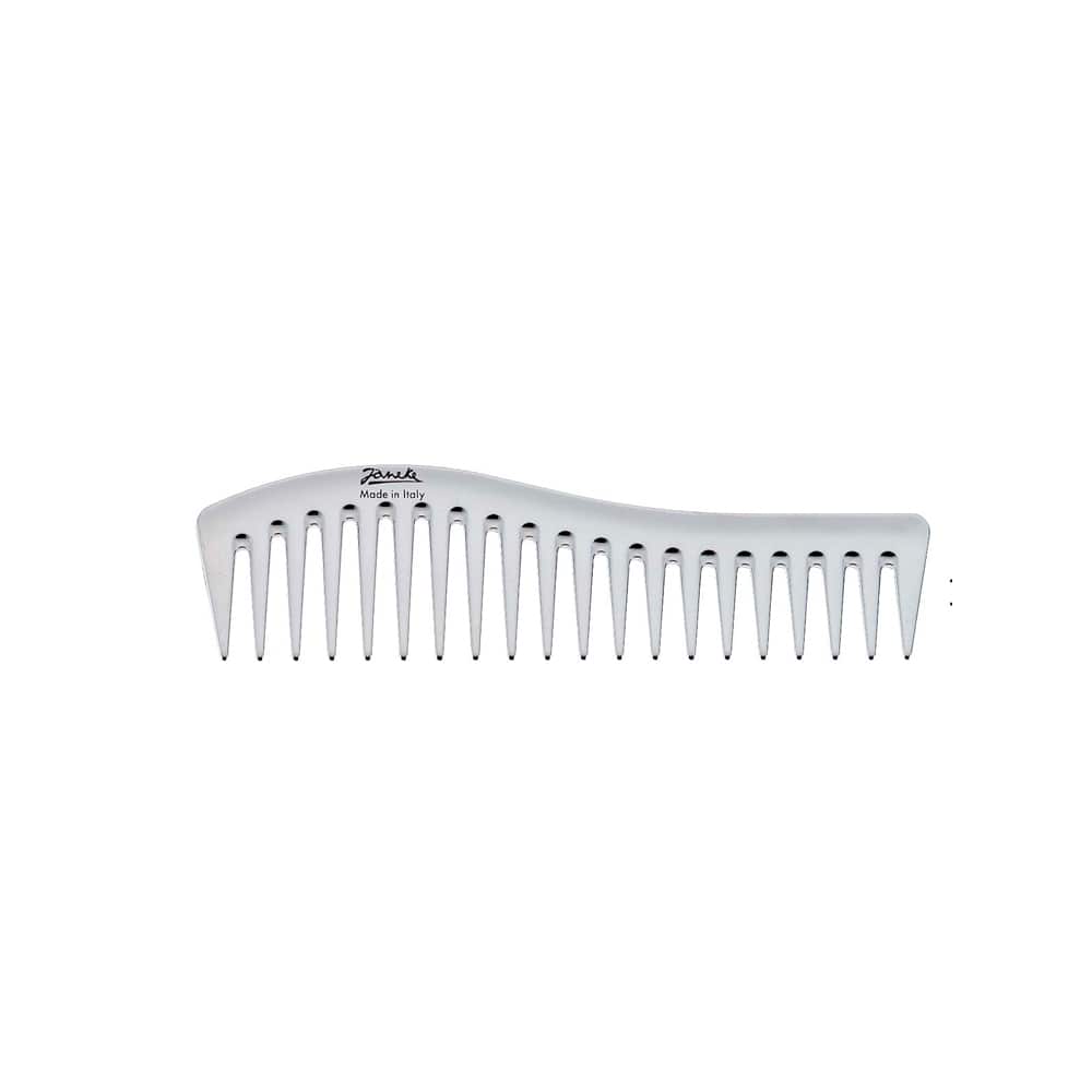 Janeke Silver Wavy Comb10
