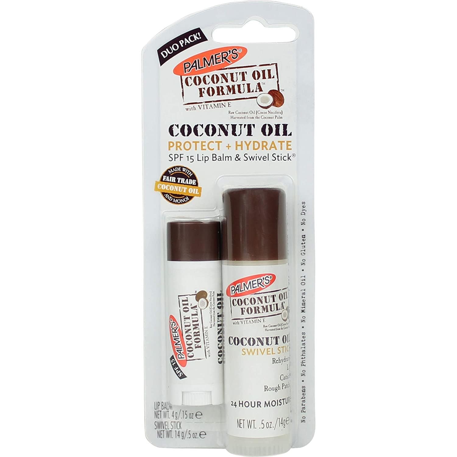 Palmer's Coconut Oil Formula Lip Balm SPF15 & Swivel Stick10