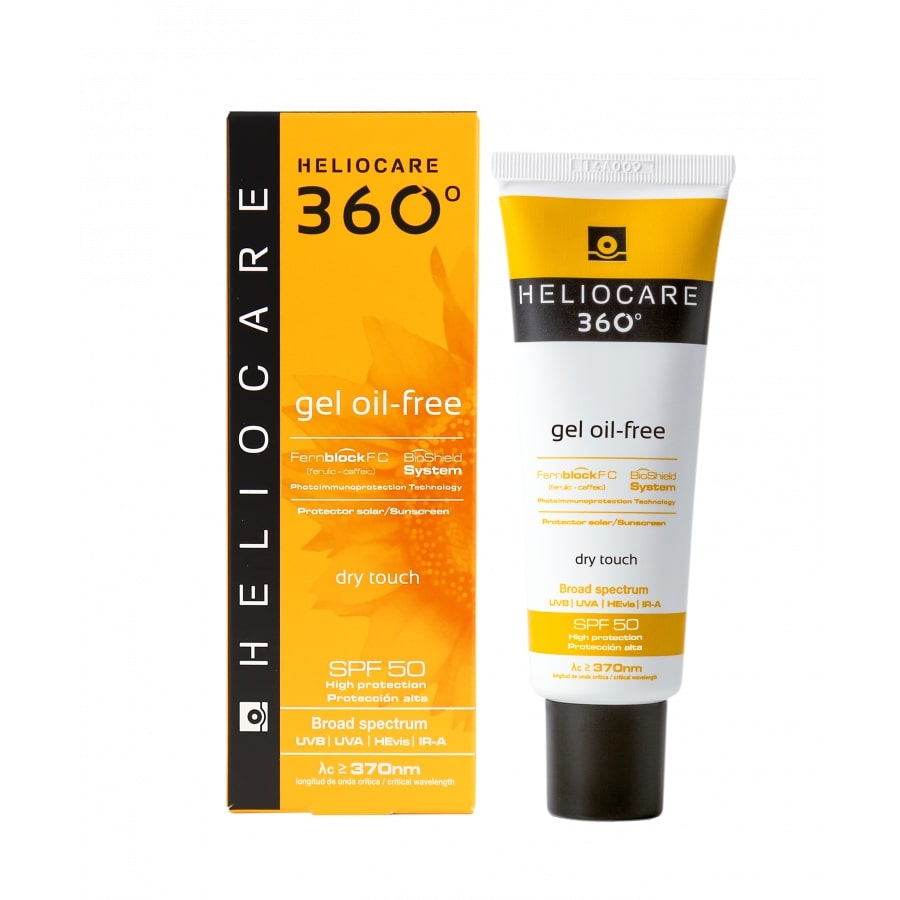 Cantabria Heliocare 360 Gel Oil-Free Dry Touch SPF 50 Sunscreen SPF 50+10