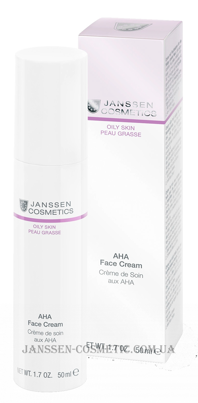 JANSSEN Oily Skin AHA Face Cream10