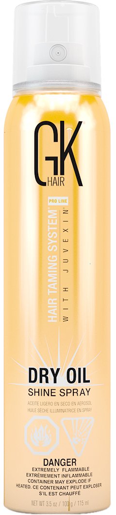 Сухий спрей GKhair Dry Oil Shine Spray для блиску і захисту від УФ-променів00