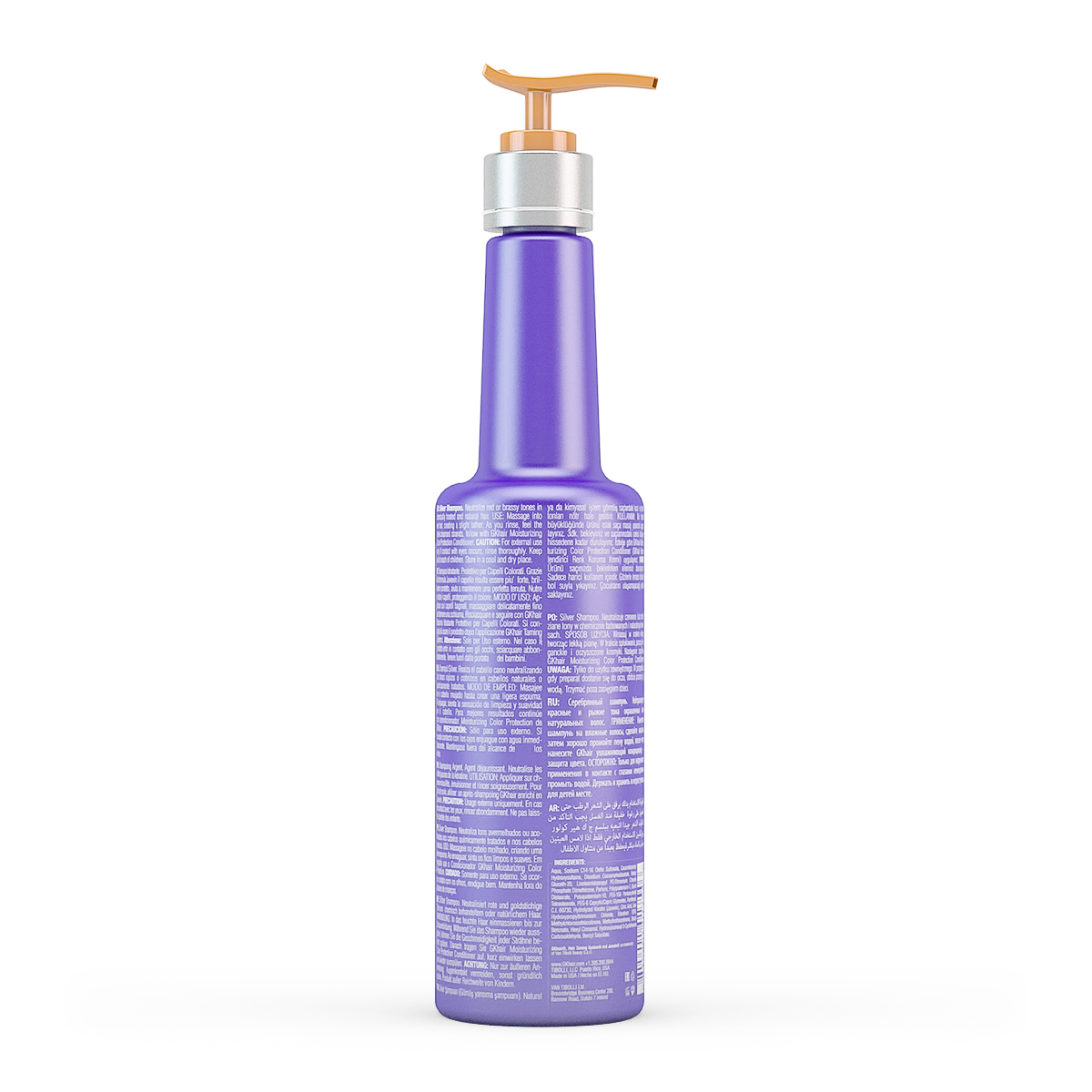 GKhair Silver Bombshell Shampoo - устранение желтизны 11