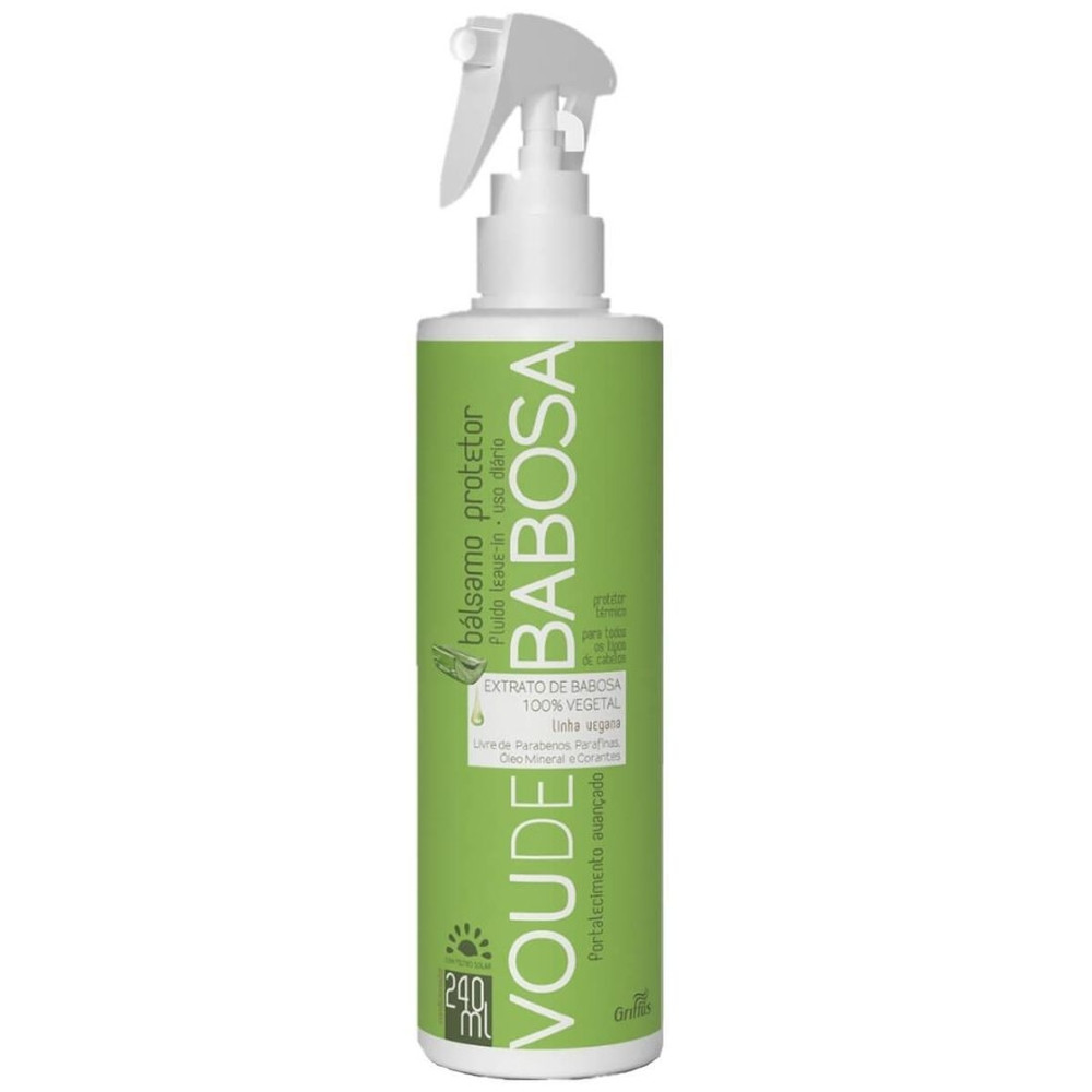 Griffus Fluido Leave-In Balsamo Linha Vegana Vou De Babosa00