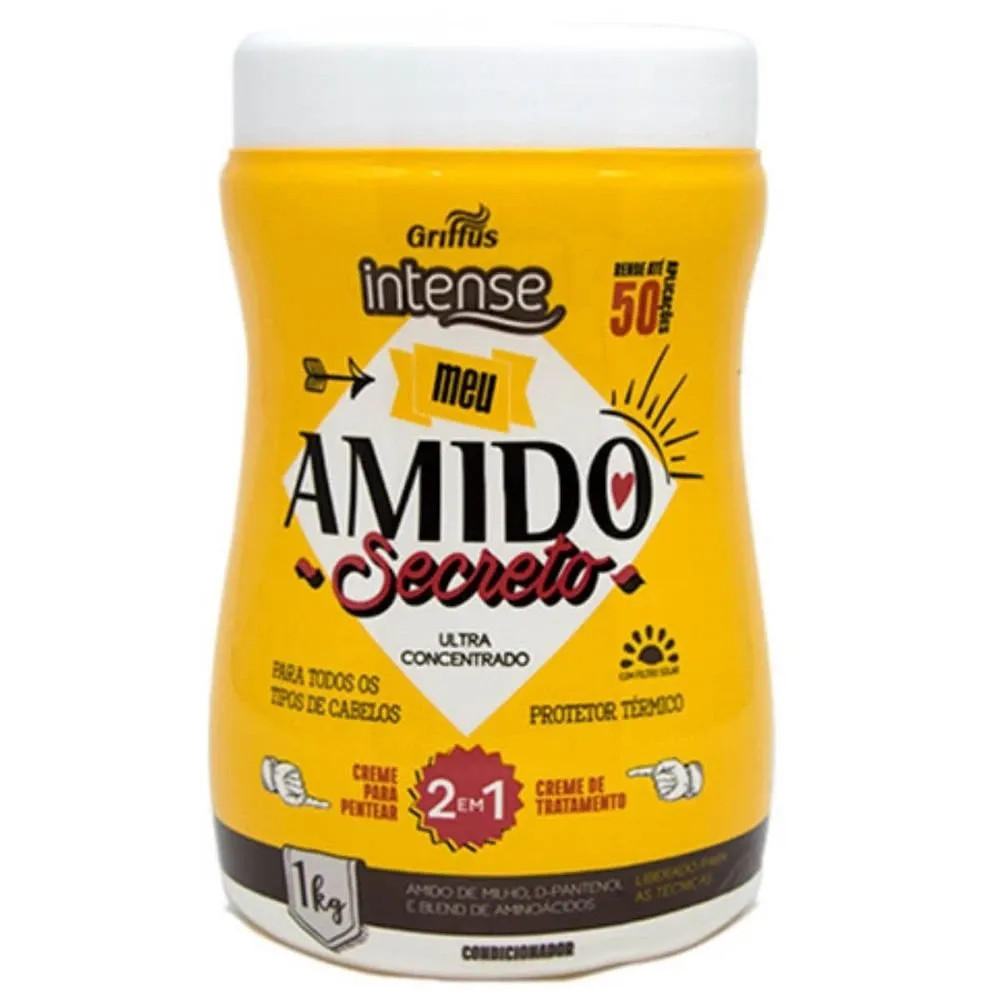Griffus Creme de tratamento 2em1 meu amido secreto 00