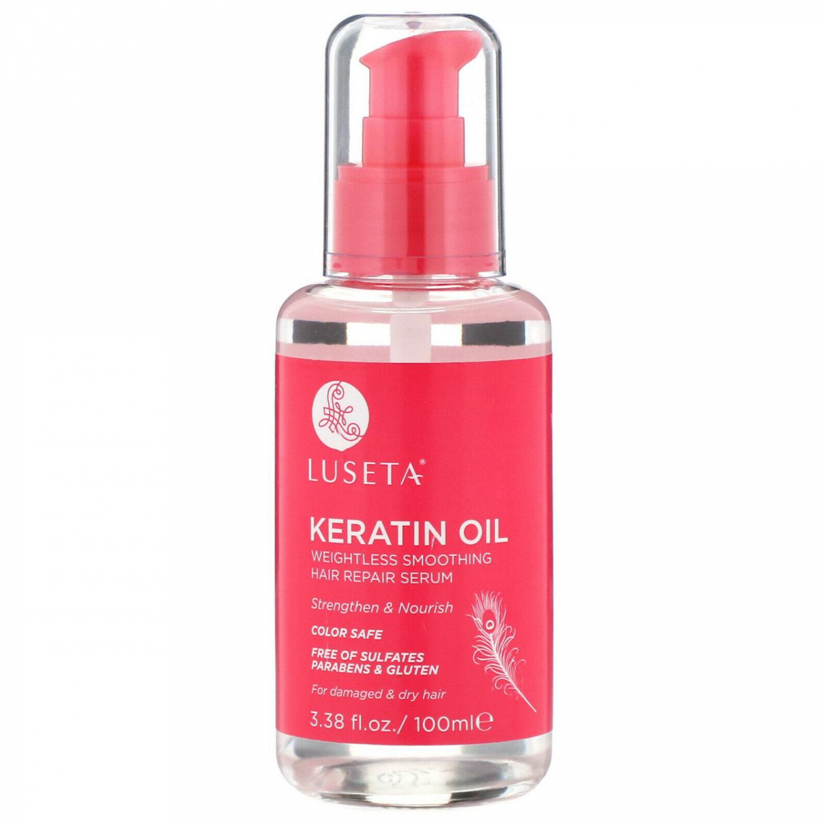 Luseta Keratin Oil Hair Repair Serum00