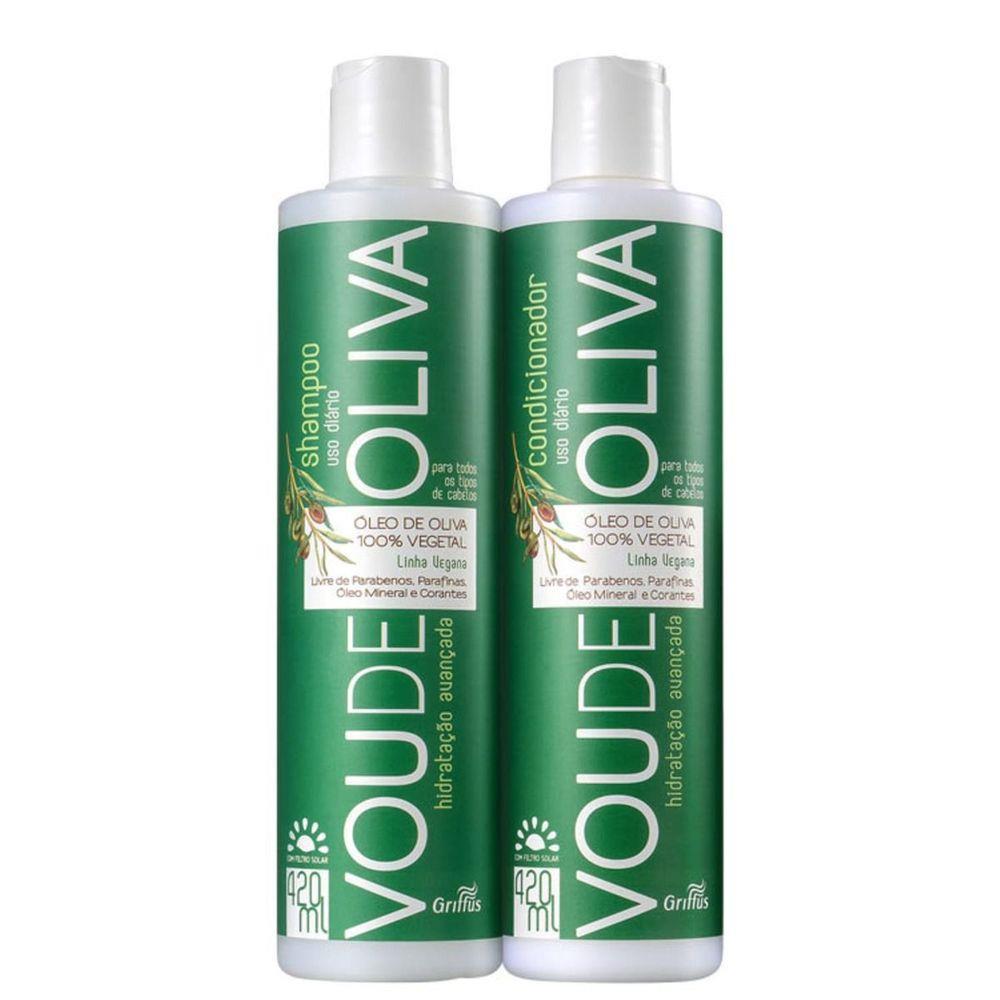 Griffus Kit Shampoo+Condicionador Linha Vegana Vou de Oliva 00