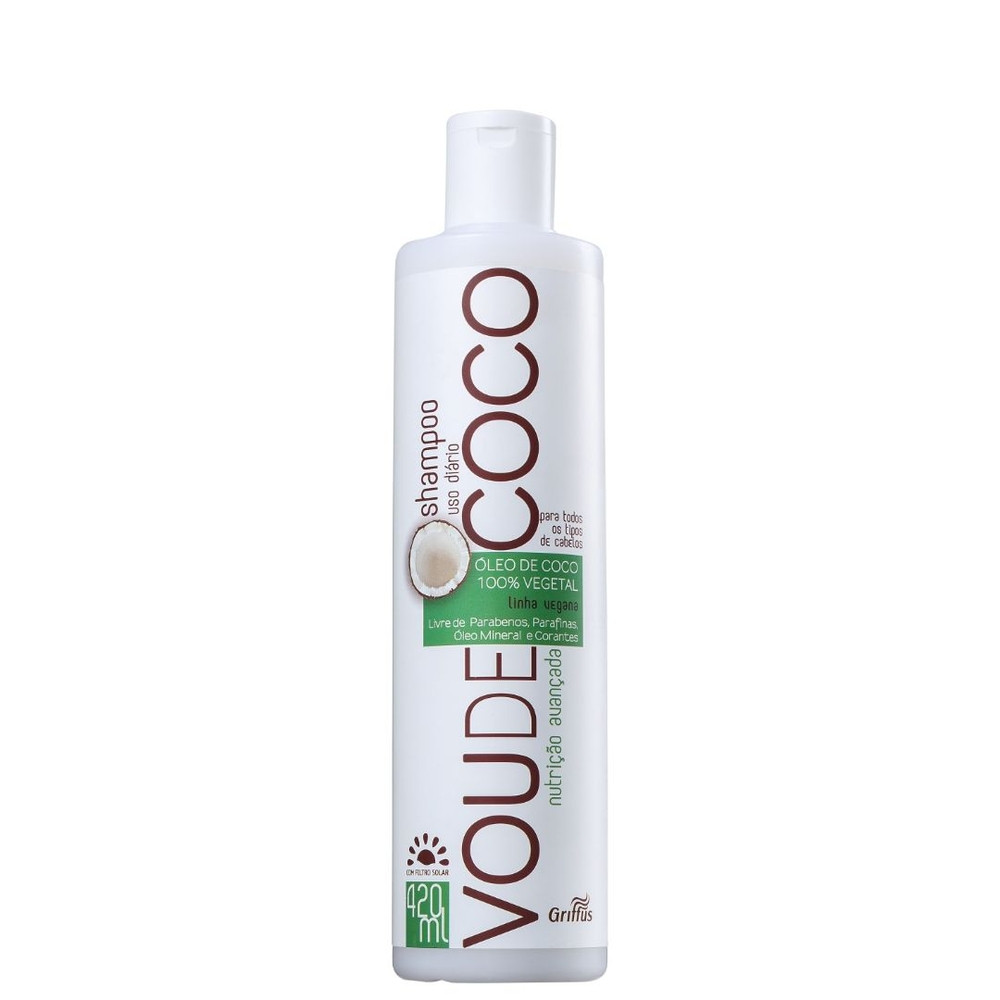 Шампунь для відновлення волосся Griffus Shampoo Vou de Coco00
