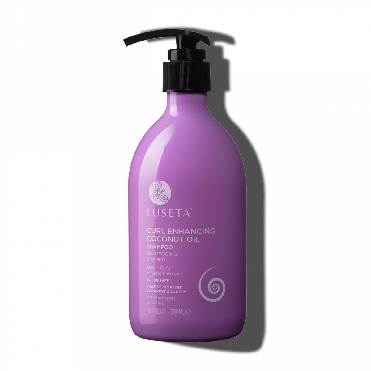 Шампунь для кучерявого волосся Luseta Curl Enhancing Coconut Oil Shampoo00