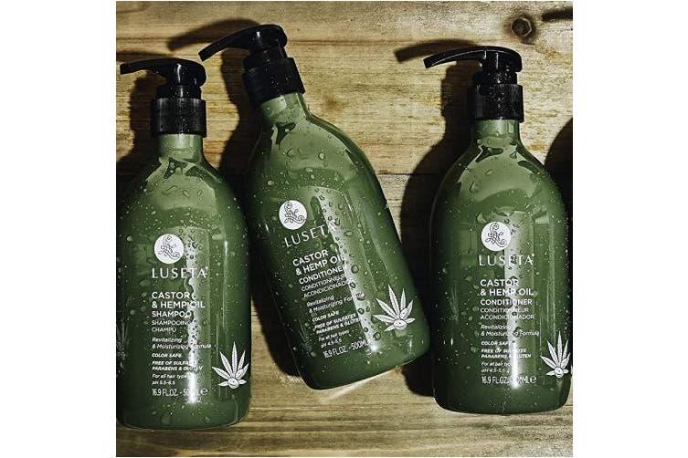 Шампунь для сухих и поврежденных волос Luseta Castor & Hemp Oil Shampoo11