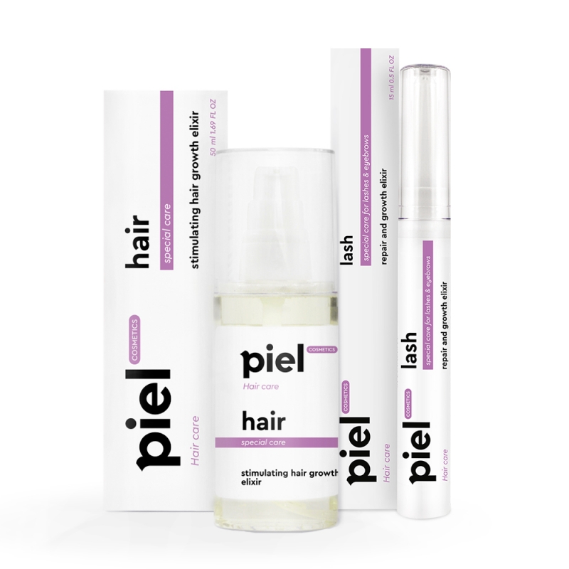 Комплекс для волос, ресниц и бровей Восстановление и рост Piel Cosmetics00
