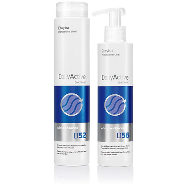 Набор Erayba White Factor D52/D56 для седых и осветленных волос00